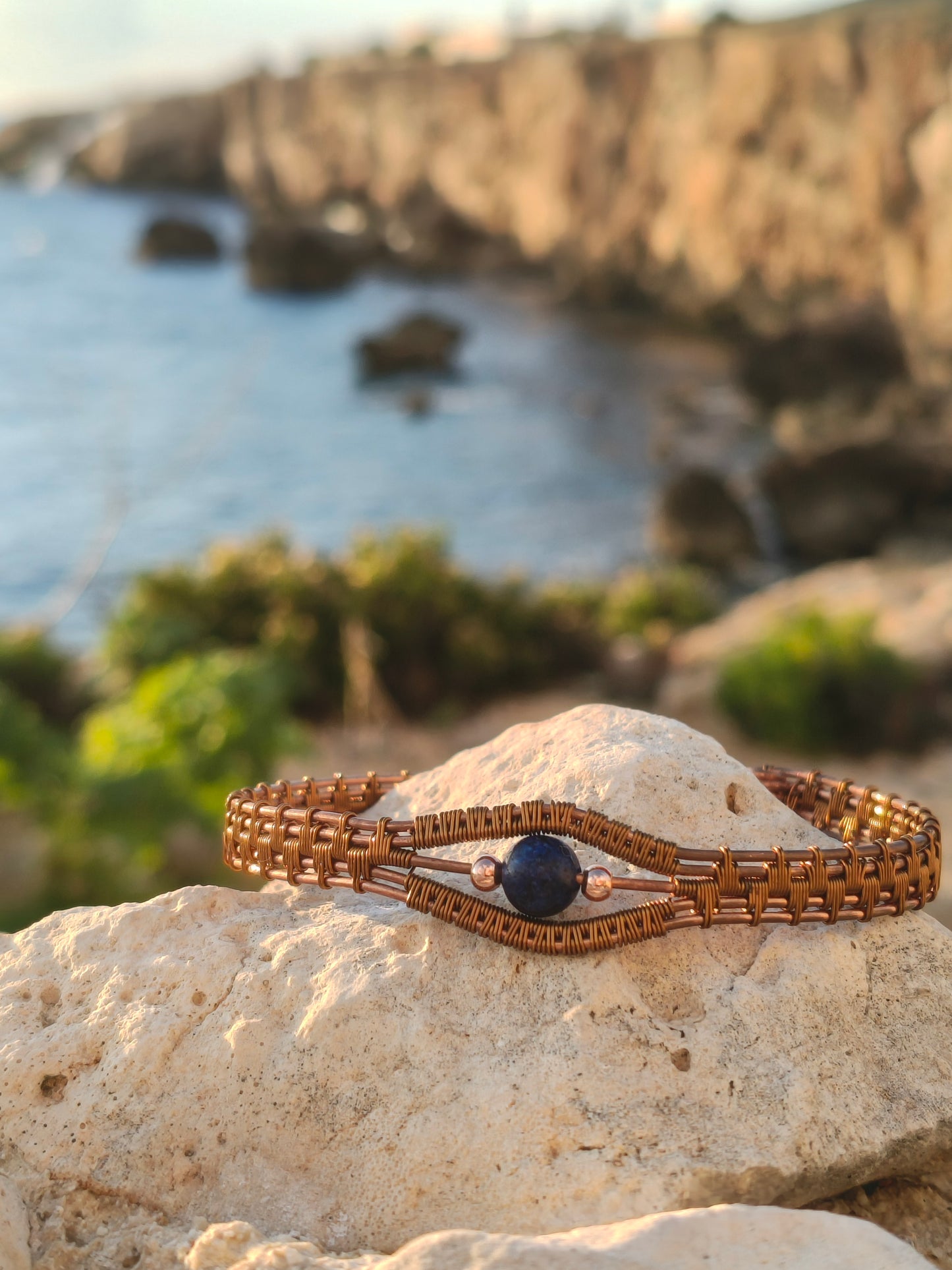 Brazalete de cobre Ocean Truth